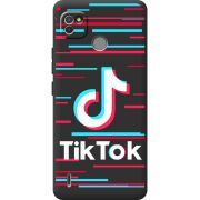 Черный чехол BoxFace Tecno POP 4 LTE Tik Tok