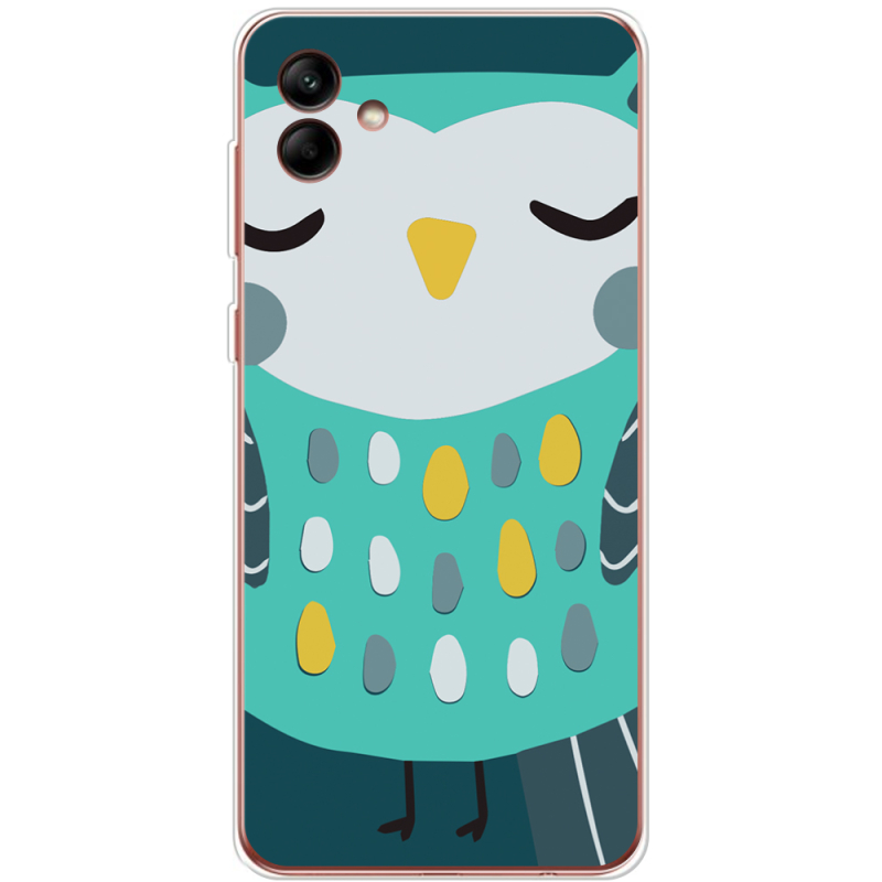 Чехол BoxFace Samsung Galaxy A04e (A042) Green Owl