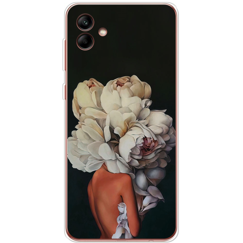Чехол BoxFace Samsung Galaxy A04e (A042) Exquisite White Flowers
