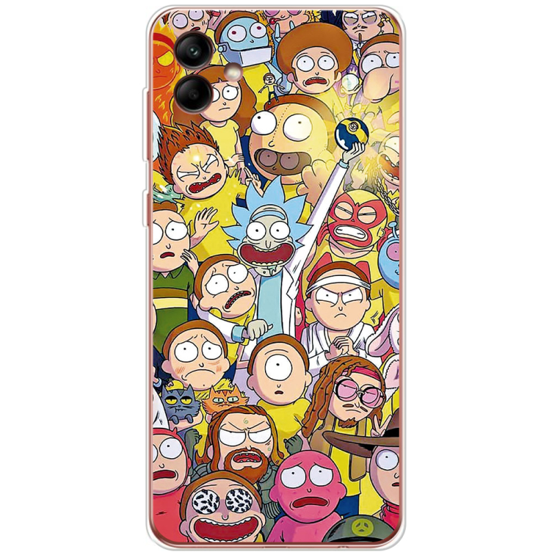 Чехол BoxFace Samsung Galaxy A04e (A042) Rick and Morty