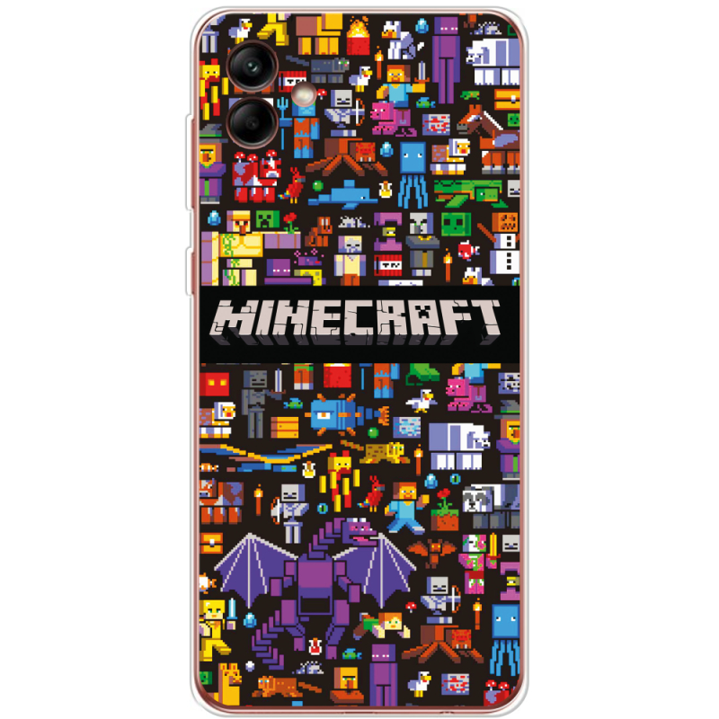 Чехол BoxFace Samsung Galaxy A04e (A042) Minecraft Mobbery