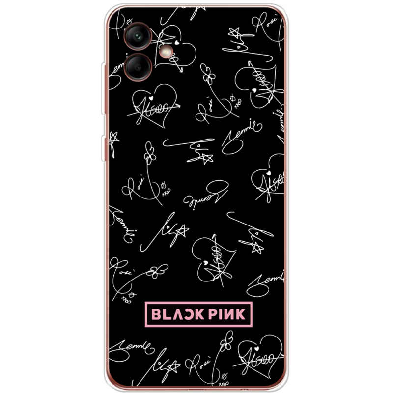 Чехол BoxFace Samsung Galaxy A04e (A042) Blackpink автограф