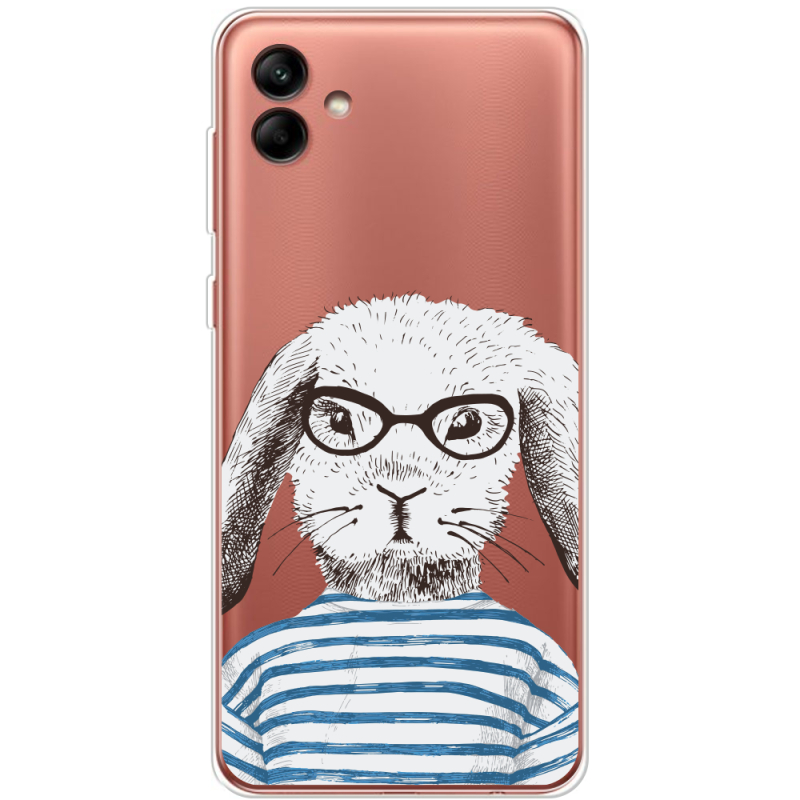 Прозрачный чехол BoxFace Samsung Galaxy A04e (A042) MR. Rabbit