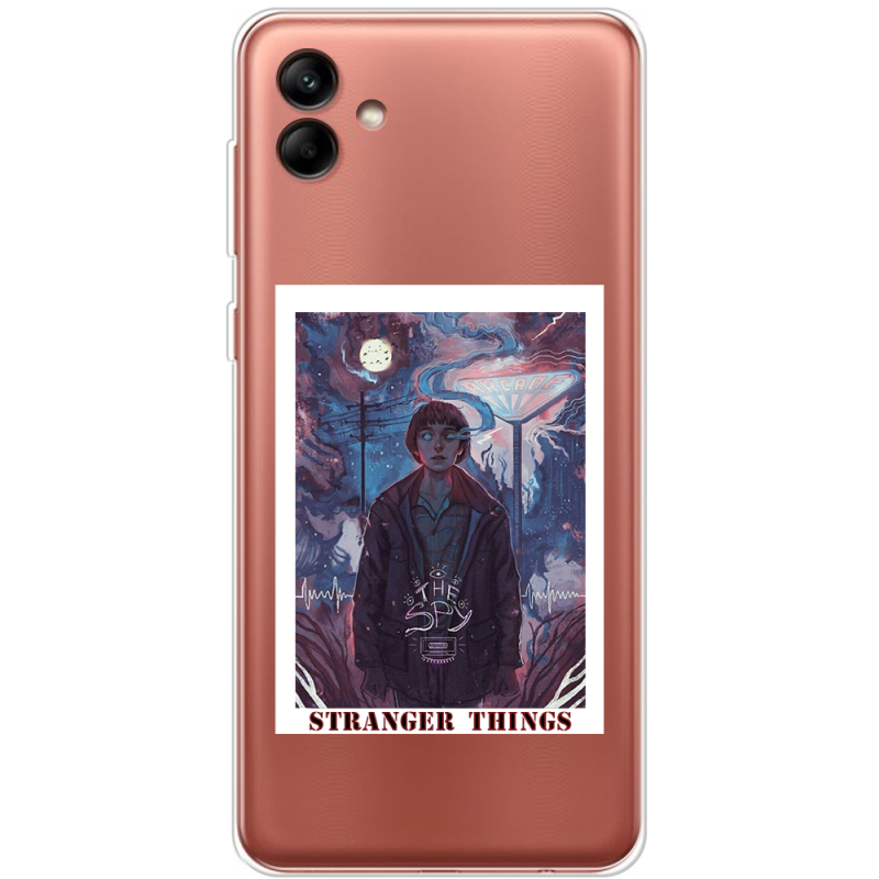 Прозрачный чехол BoxFace Samsung Galaxy A04e (A042) Stranger Things