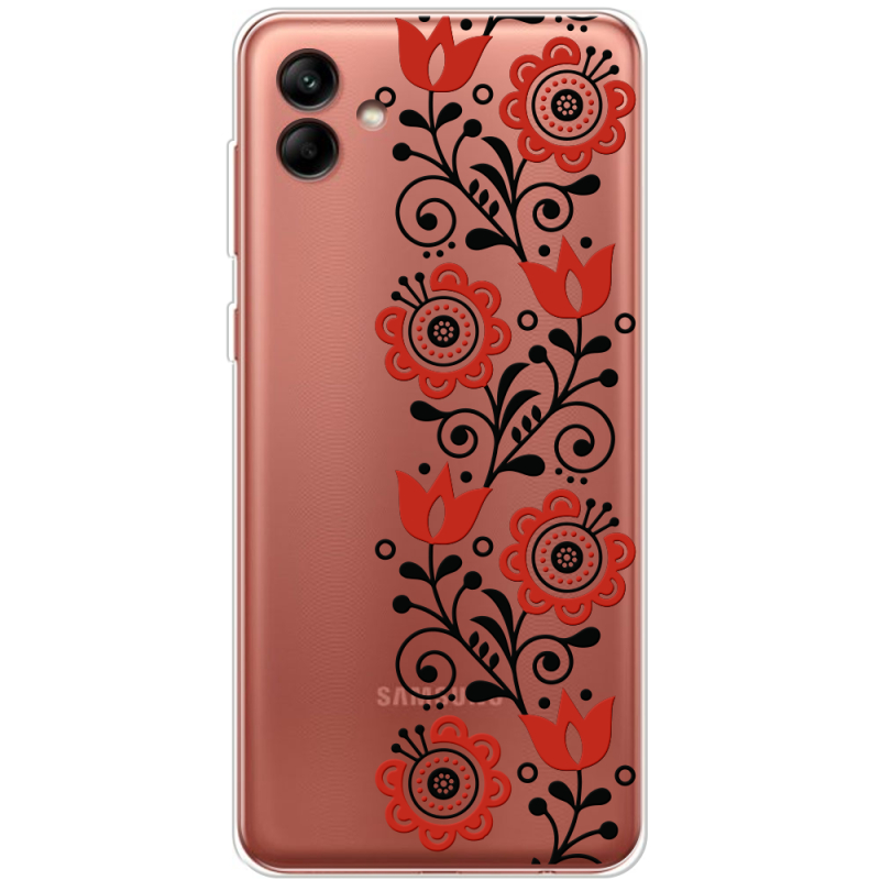 Прозрачный чехол BoxFace Samsung Galaxy A04e (A042) Ethno Ornament