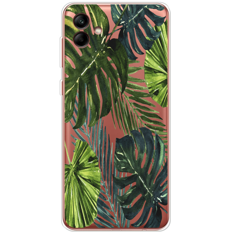Прозрачный чехол BoxFace Samsung Galaxy A04e (A042) Palm Tree