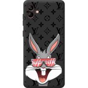 Черный чехол BoxFace Samsung Galaxy A04e (A042) looney bunny