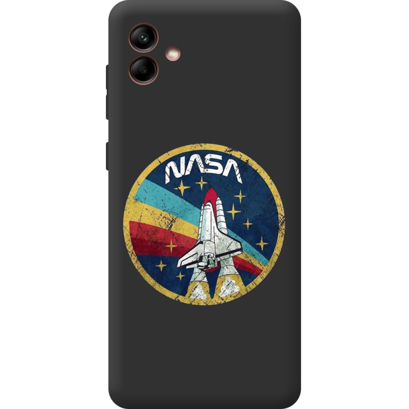 Черный чехол BoxFace Samsung Galaxy A04e (A042) NASA