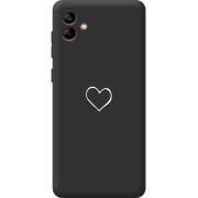 Черный чехол BoxFace Samsung Galaxy A04e (A042) My Heart