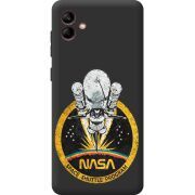 Черный чехол BoxFace Samsung Galaxy A04e (A042) NASA Spaceship