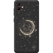 Черный чехол BoxFace Samsung Galaxy A04e (A042) Moon