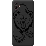 Черный чехол BoxFace Samsung Galaxy A04e (A042) Grizzly Bear