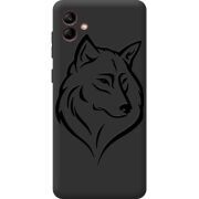 Черный чехол BoxFace Samsung Galaxy A04e (A042) Wolf