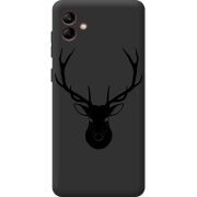 Черный чехол BoxFace Samsung Galaxy A04e (A042) Deer