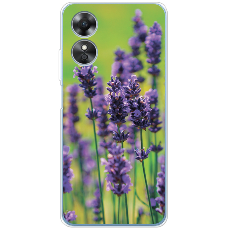 Чехол BoxFace OPPO A17 Green Lavender