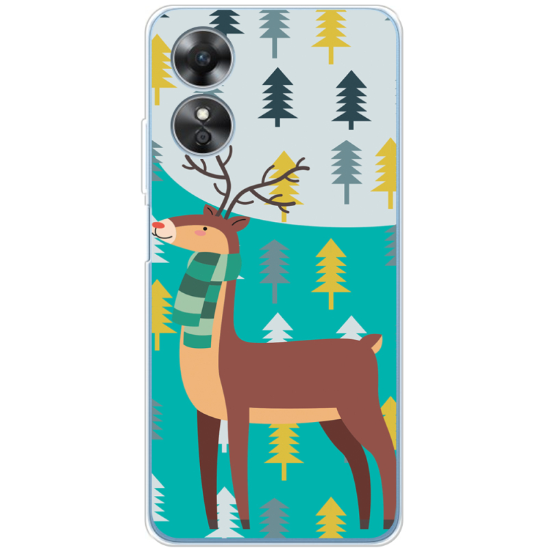 Чехол BoxFace OPPO A17 Foresty Deer