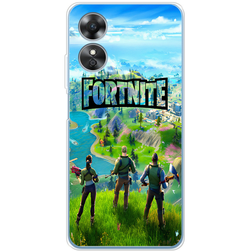 Чехол BoxFace OPPO A17 Fortnite