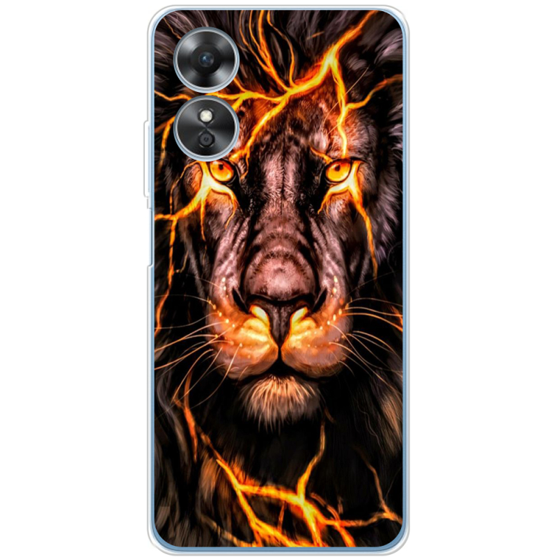 Чехол BoxFace OPPO A17 Fire Lion