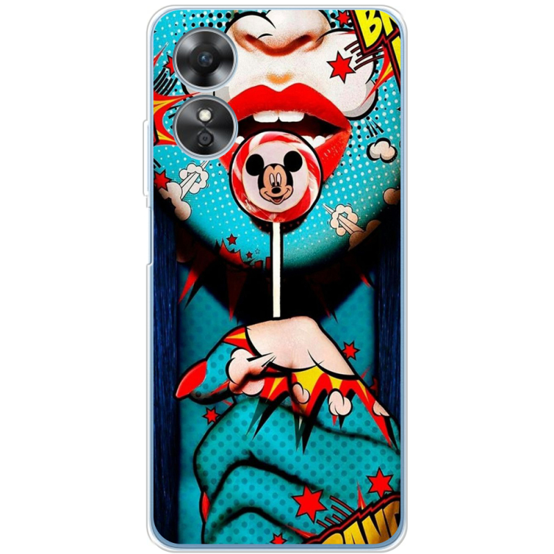 Чехол BoxFace OPPO A17 Girl Pop Art