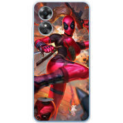 Чехол BoxFace OPPO A17 Woman Deadpool