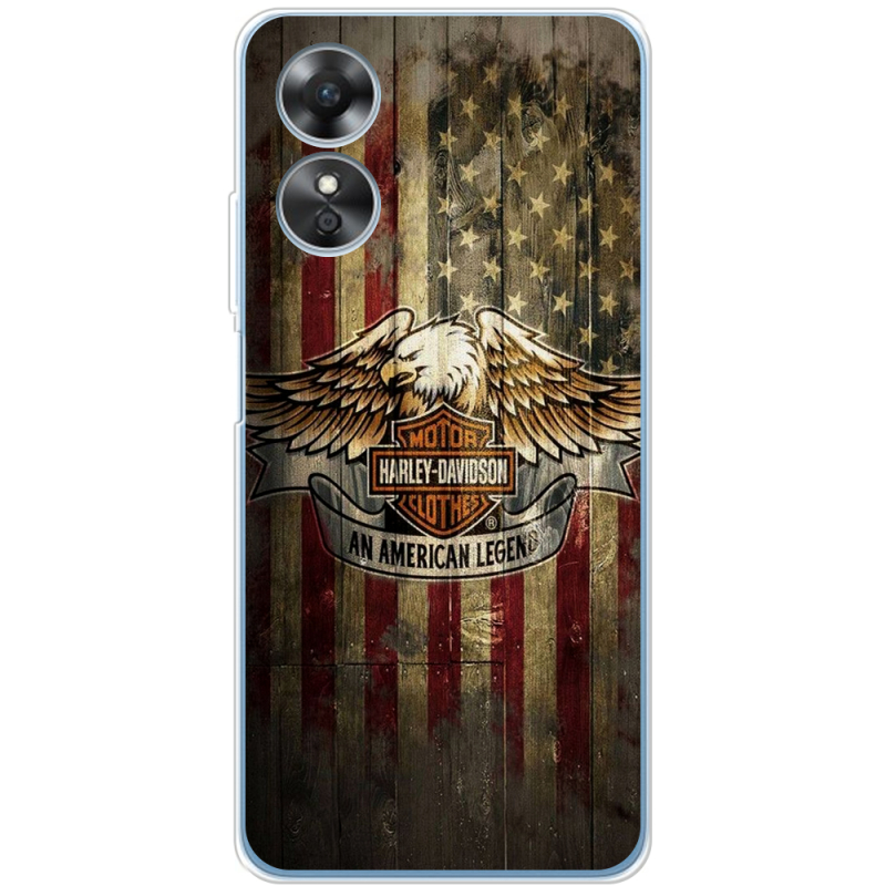 Чехол BoxFace OPPO A17 Harley An American Legend