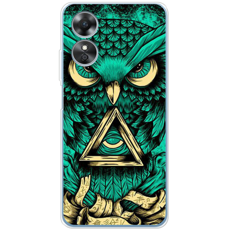 Чехол BoxFace OPPO A17 Masonic Owl