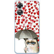 Чехол BoxFace OPPO A17 Raining Hearts