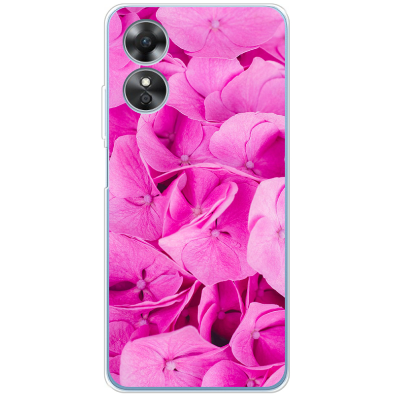 Чехол BoxFace OPPO A17 Pink Flowers