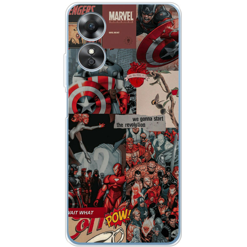 Чехол BoxFace OPPO A17 Marvel Avengers