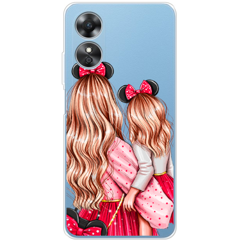 Прозрачный чехол BoxFace OPPO A17 Mouse Girls