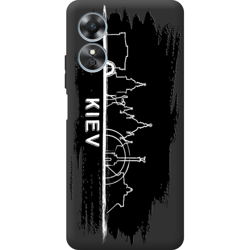 Черный чехол BoxFace OPPO A17 Kyiv