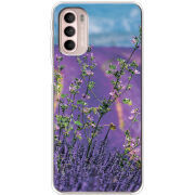 Чехол BoxFace Motorola G41 Lavender Field