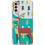 Чехол BoxFace Motorola G41 Foresty Deer