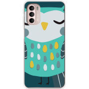 Чехол BoxFace Motorola G41 Green Owl