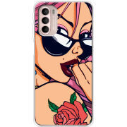 Чехол BoxFace Motorola G41 Pink Girl