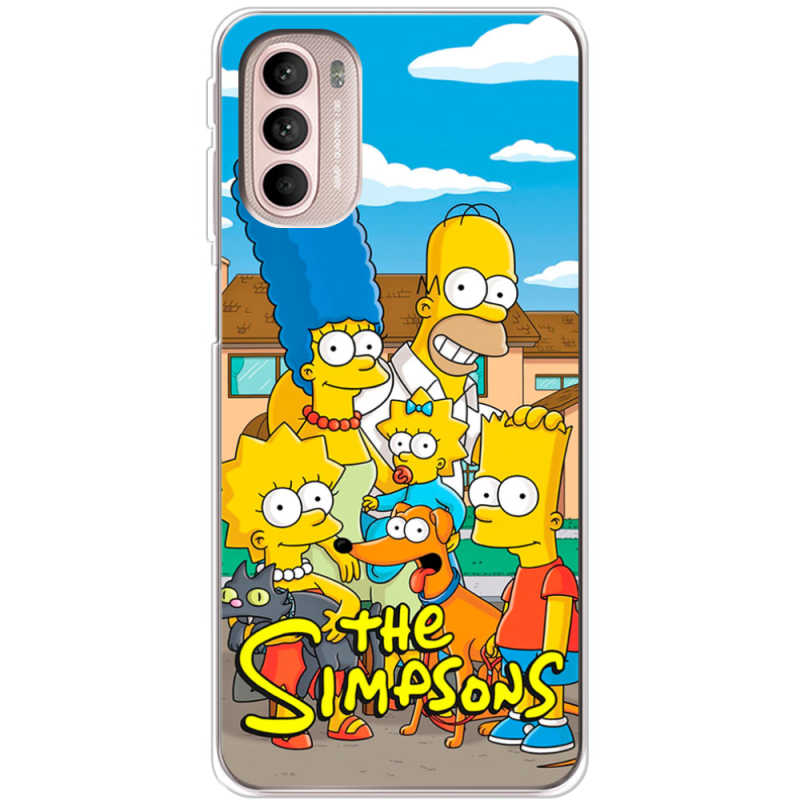 Чехол BoxFace Motorola G41 The Simpsons