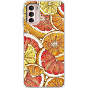 Чехол BoxFace Motorola G41 Citrus Pattern