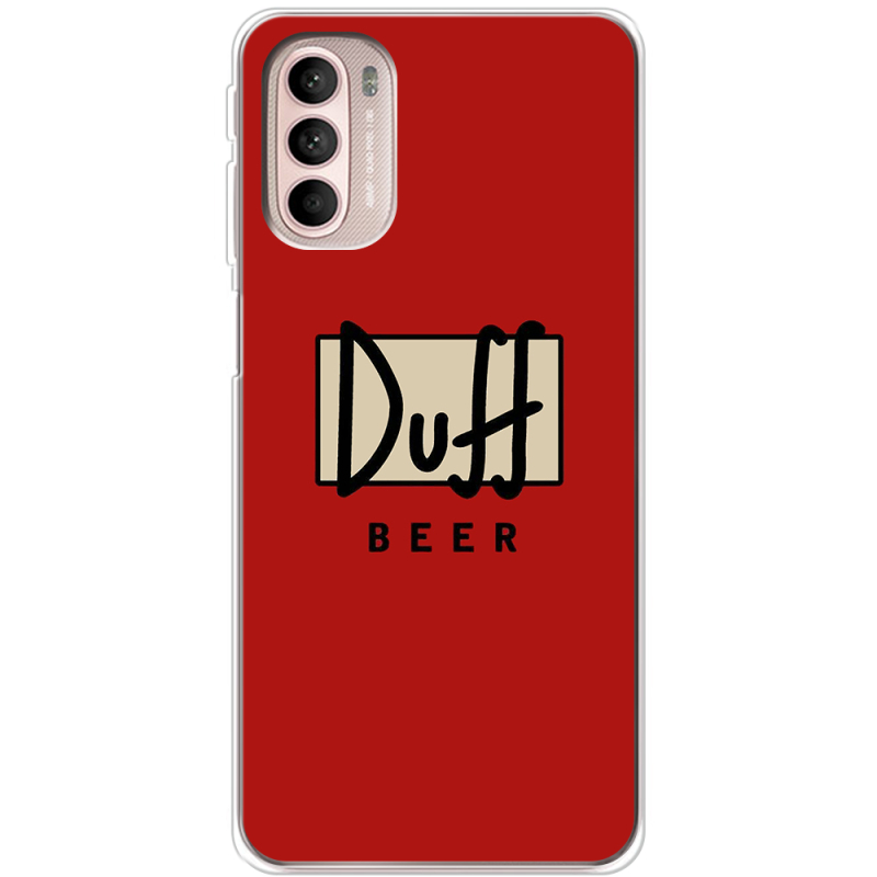 Чехол BoxFace Motorola G41 Duff beer