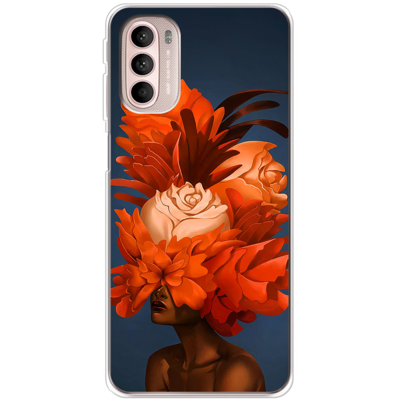 Чехол BoxFace Motorola G41 Exquisite Orange Flowers