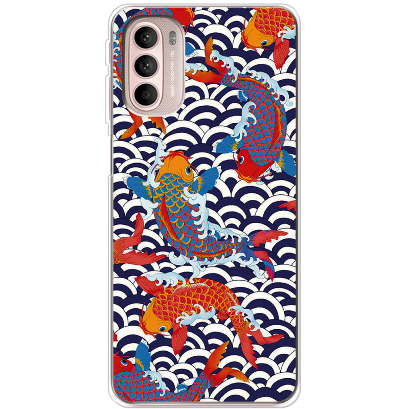 Чехол BoxFace Motorola G41 Koi Fish