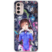 Чехол BoxFace Motorola G41 Overwatch D.VA