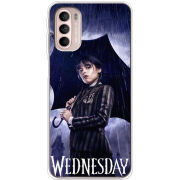 Чехол BoxFace Motorola G41 Wednesday Addams