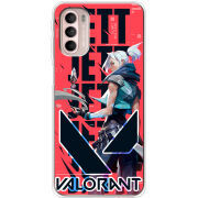 Чехол BoxFace Motorola G41 Valorant Jett