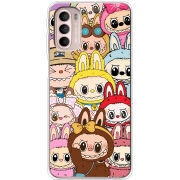 Чехол BoxFace Motorola G41 Labubu