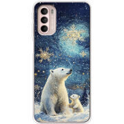 Чехол BoxFace Motorola G41 Північні ведмеді