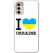 Чехол BoxFace Motorola G41 I love Ukraine