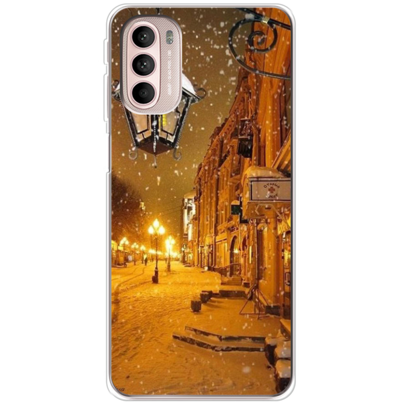 Чехол BoxFace Motorola G41 Night Street