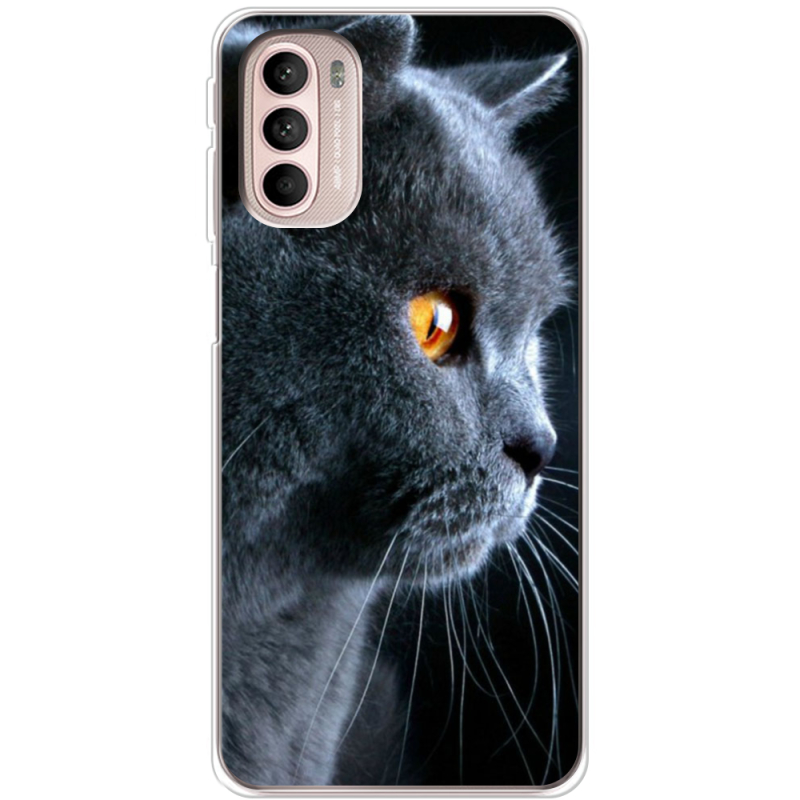 Чехол BoxFace Motorola G41 English cat