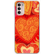 Чехол BoxFace Motorola G41 Warm Hearts