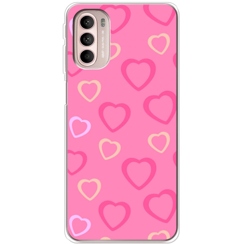 Чехол BoxFace Motorola G41 Sugar Hearts